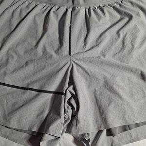 lululemon athletica Light Gray Athletic Shorts
